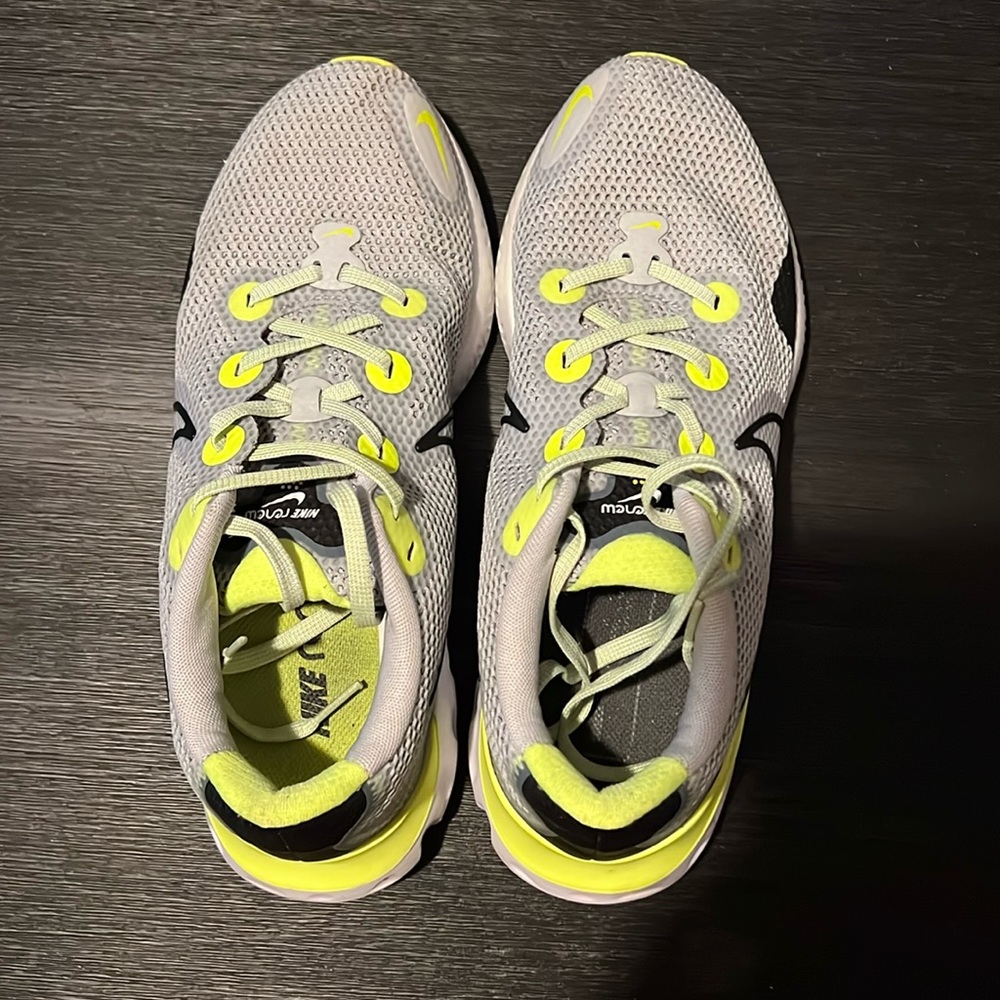 Nike Renew men’s running shoes, used few months but looks new.